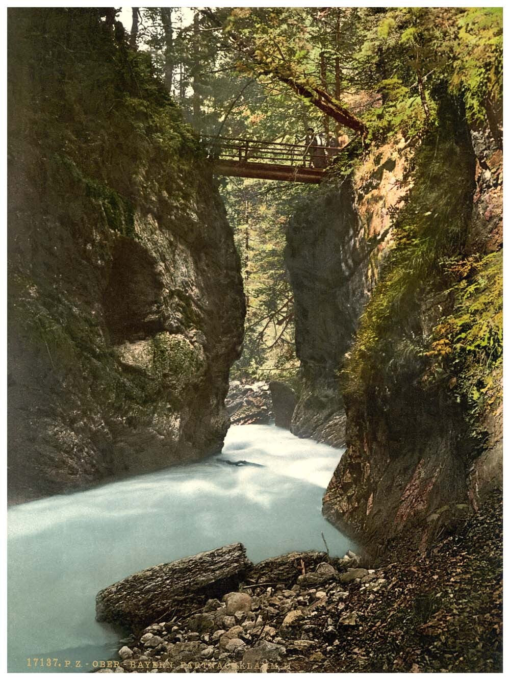 Partenachklamm II, Upper Bavaria, Germany 0400-3326