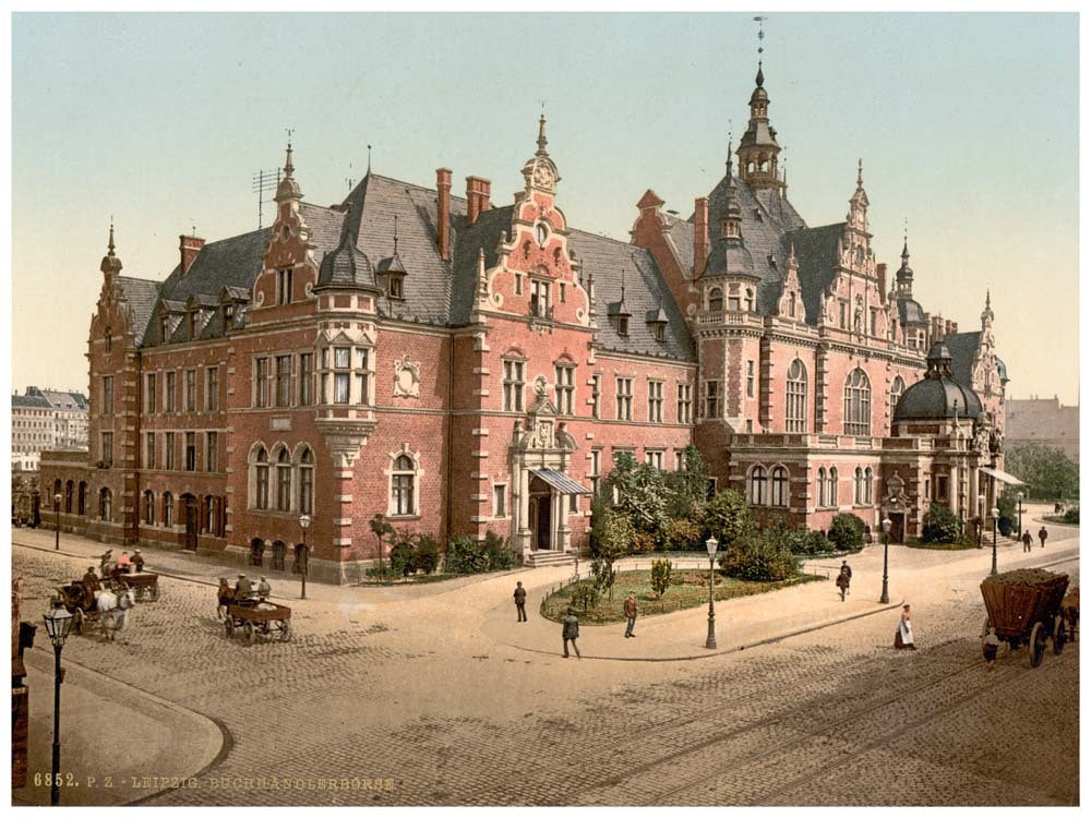 Library Exchange, Leipsig (i.e, Leipzig), Saxony, Germany 0400-3569