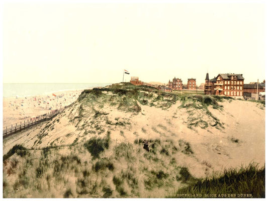 From the dunes, Westerland, Sylt, Schleswig-Holstein, Germany 0400-3634