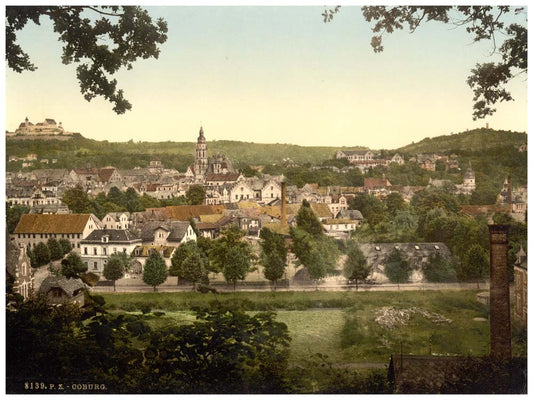 General view, Coburg, Thuringia, Germany 0400-3654