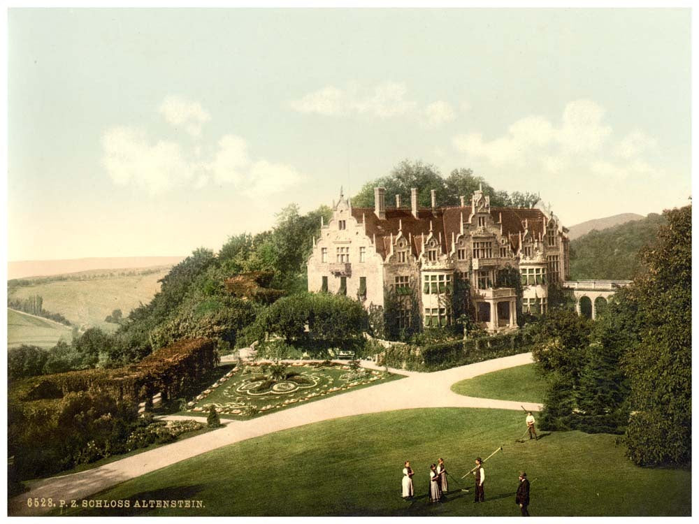 Altenstein Castle, Thuringia, Germany 0400-3661