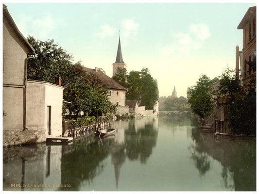 General view, Erfurt, Thuringia, Germany 0400-3677