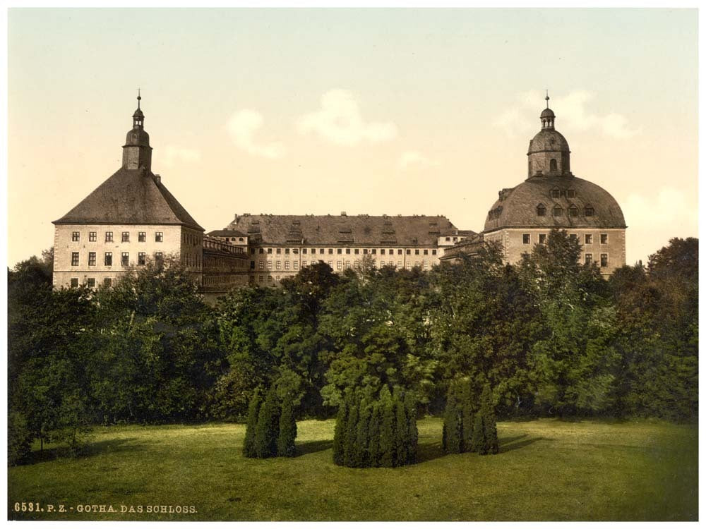 The castle, Gotha, Thuringia, Germany 0400-3688