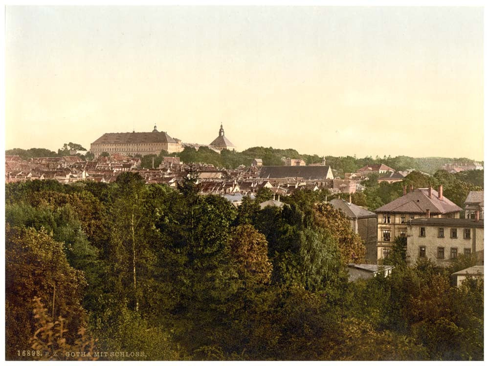 The castle, Gotha, Thuringia, Germany 0400-3689