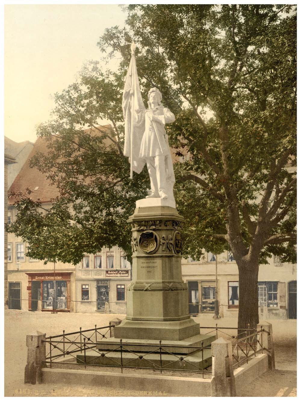 Burschenschatts (i.e., Burschenschafts), Monument, Jena, Thuringia, Germany 0400-3694