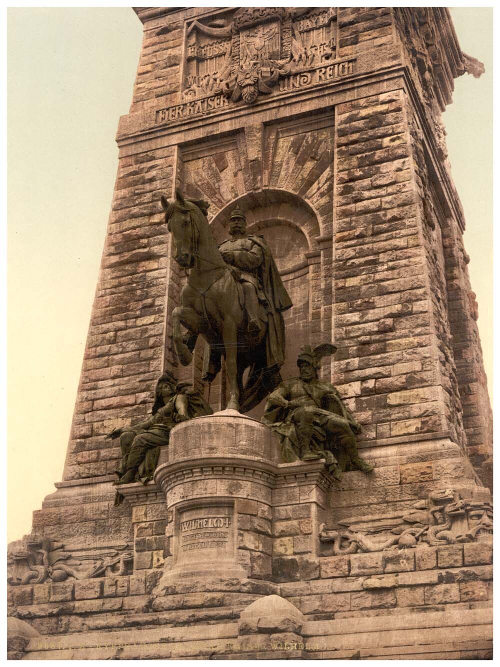 Kyffhauser and Monument of William I, Thuringia, Germany 0400-3702