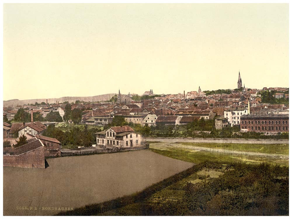 General view, Nordhausen, Thuringia, Germany 0400-3714