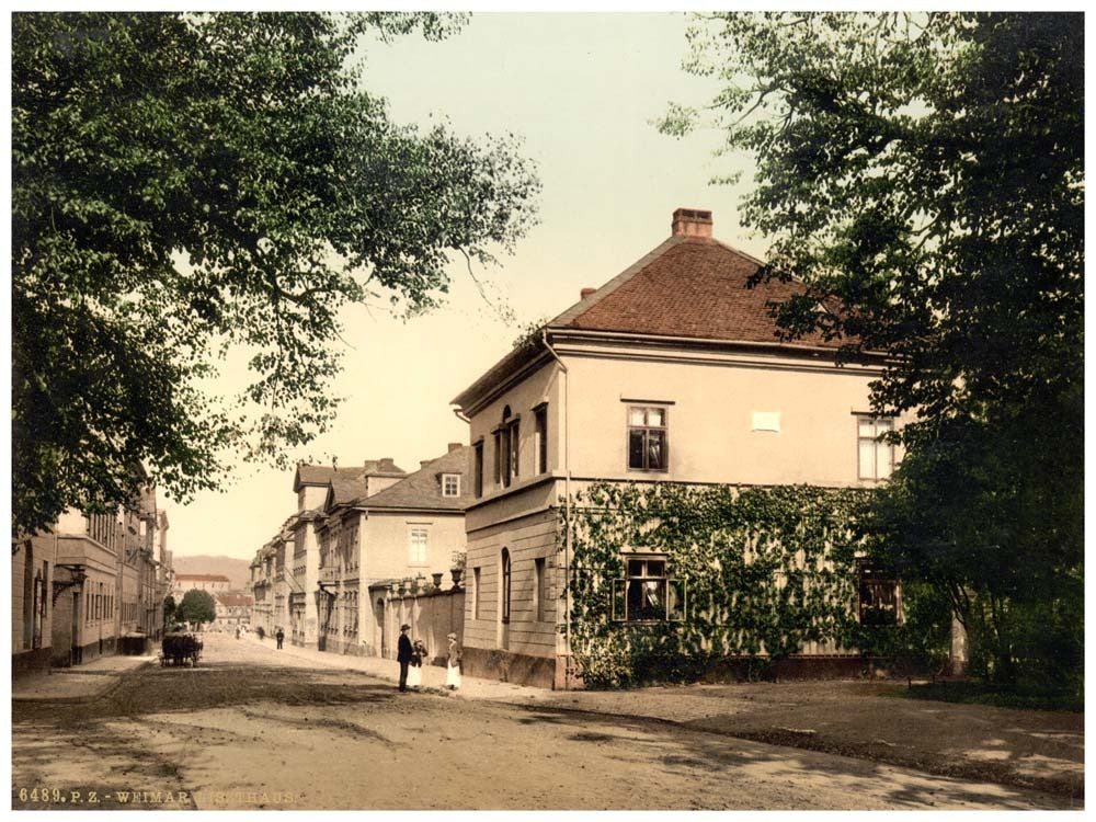 House of Liszt, Weimar, Thuringia, Germany 0400-3751