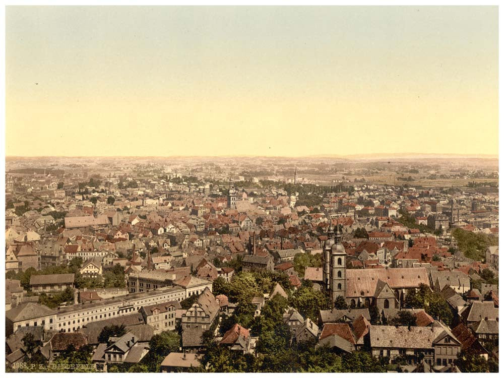 General view, Bielefield (i.e., Bielefeld), Westphalia, Germany 0400-3753