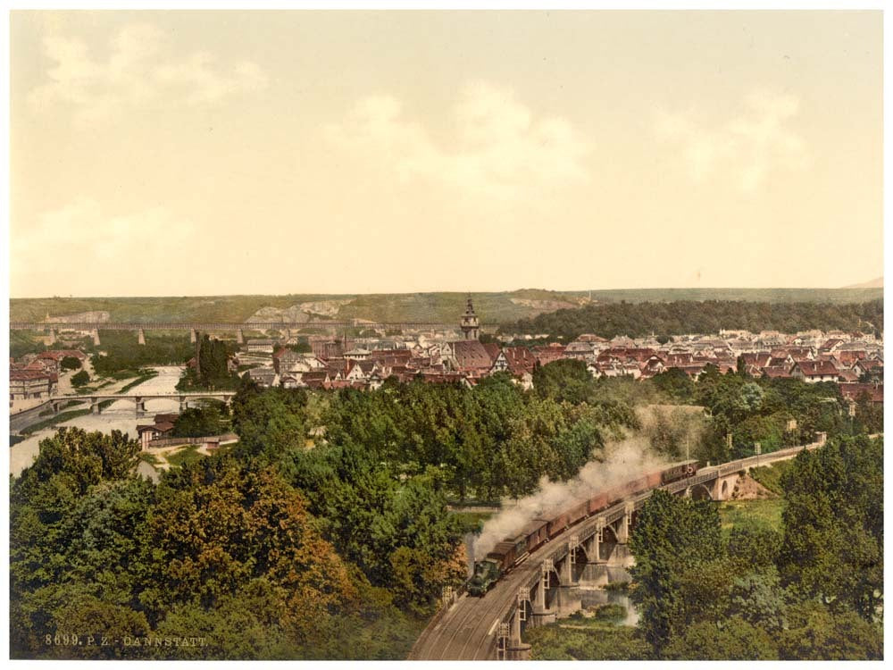 General view, Cannstatt (i.e., Bad Cannstatt), Wurtemburg, Germany 0400-3761