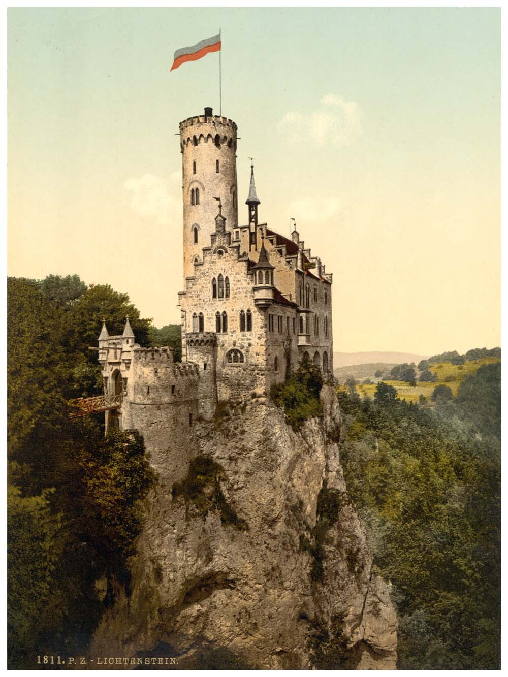 Lichtenstein Castle, Wurtemburg, Germany 0400-3764