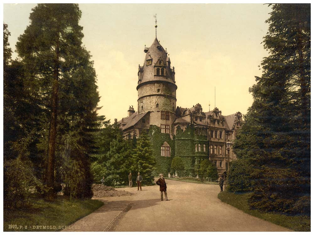 The castle, Detmold, Lippe, Germany 0400-3788