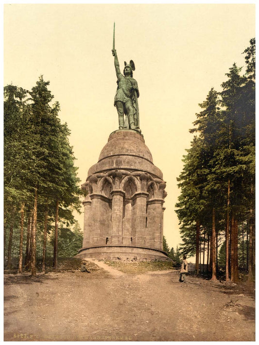 Hermann's Memorial, Detmold, Lippe, Germany 0400-3791