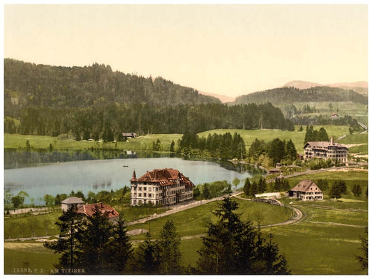 On the lake, Titisee, Black Forest, Baden, Germany 0400-3883