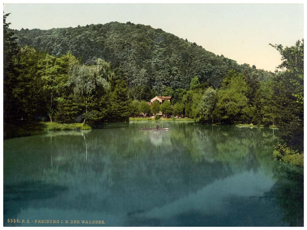 The Waldsee, Freiburg, Baden, Germany 0400-3909