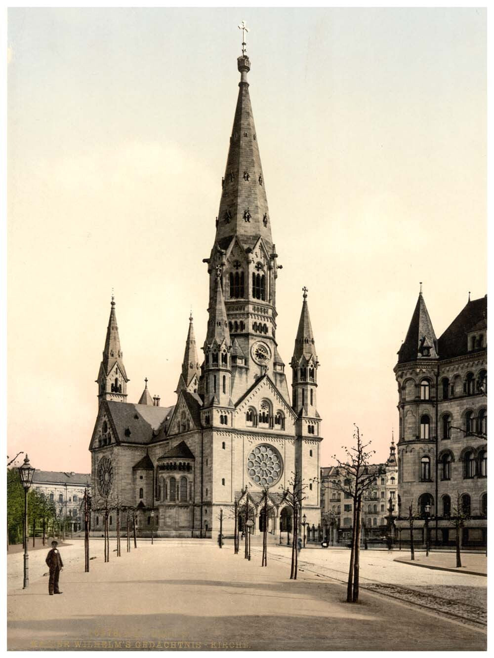 Emperor Wilhelm's Memorial Church, Berlin, Germany 0400-3941