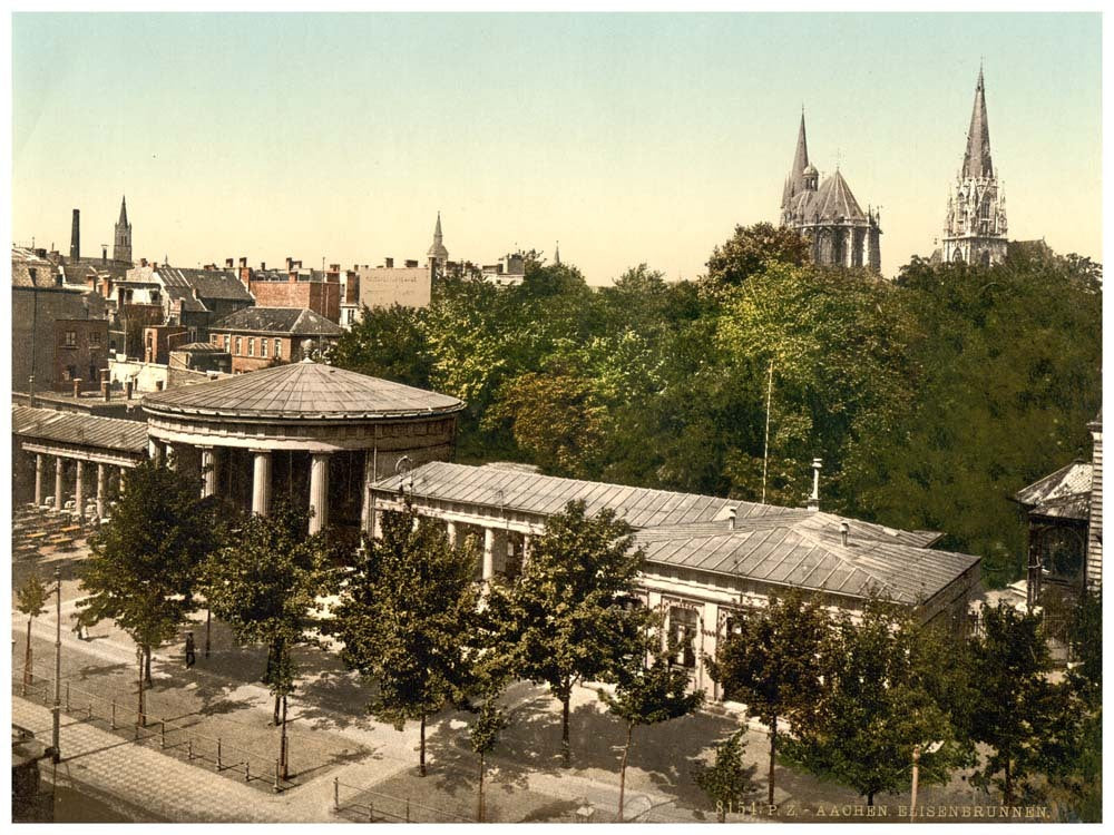 Elise's Fountain, Aachen, the Rhine, Germany 0400-3965