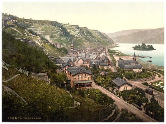 Bacharach, the Rhine, Germany 0400-3975