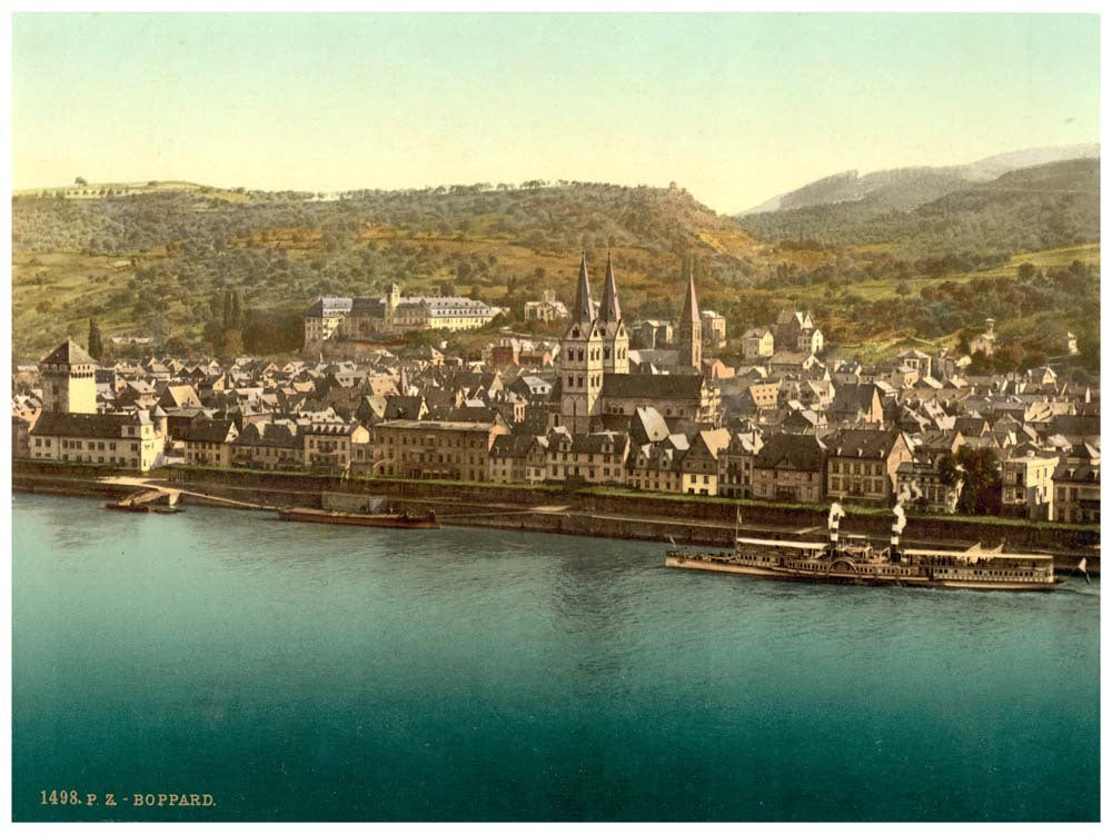 Boppard, the Rhine, Germany 0400-3992