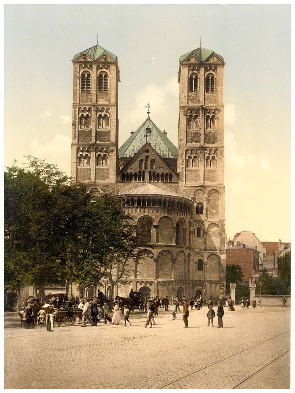 Church of St. Gereon, Cologne, the Rhine, Germany 0400-4009