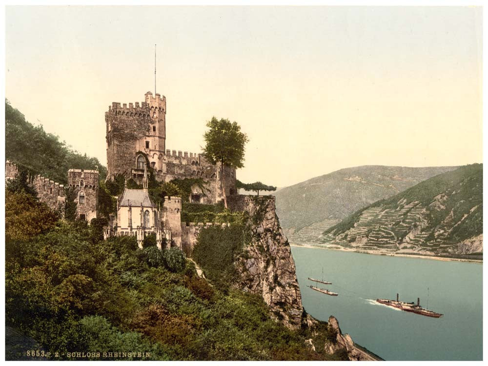 Rheinstein Castle, the Rhine, Germany 0400-4045