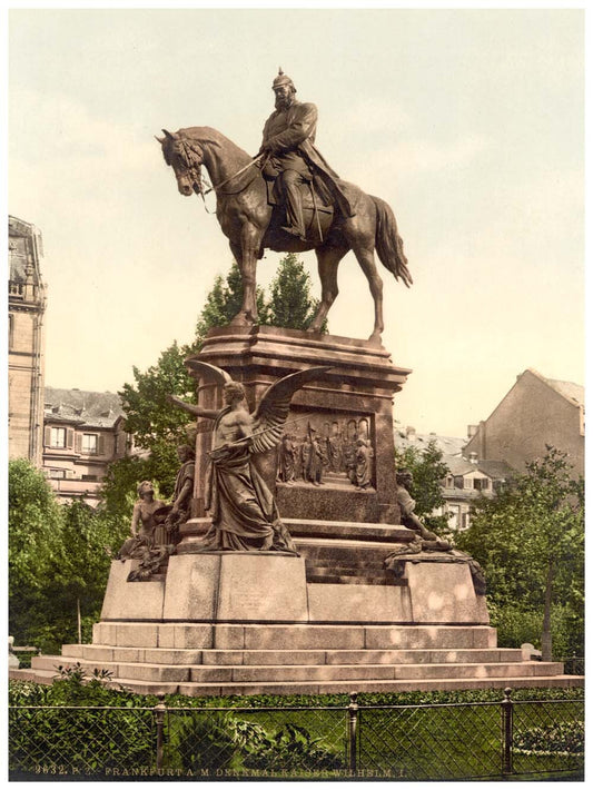 Emperor William's Monument, Frankfurt am Main, Germany 0400-4161