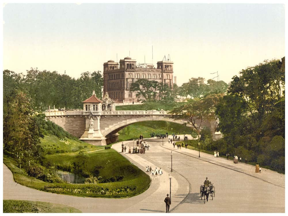 Helgolander Bridge, Hamburg, Germany 0400-4183