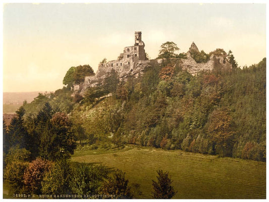 Gottingen Hardenberg Ruins, Hanover, Germany 0400-4207