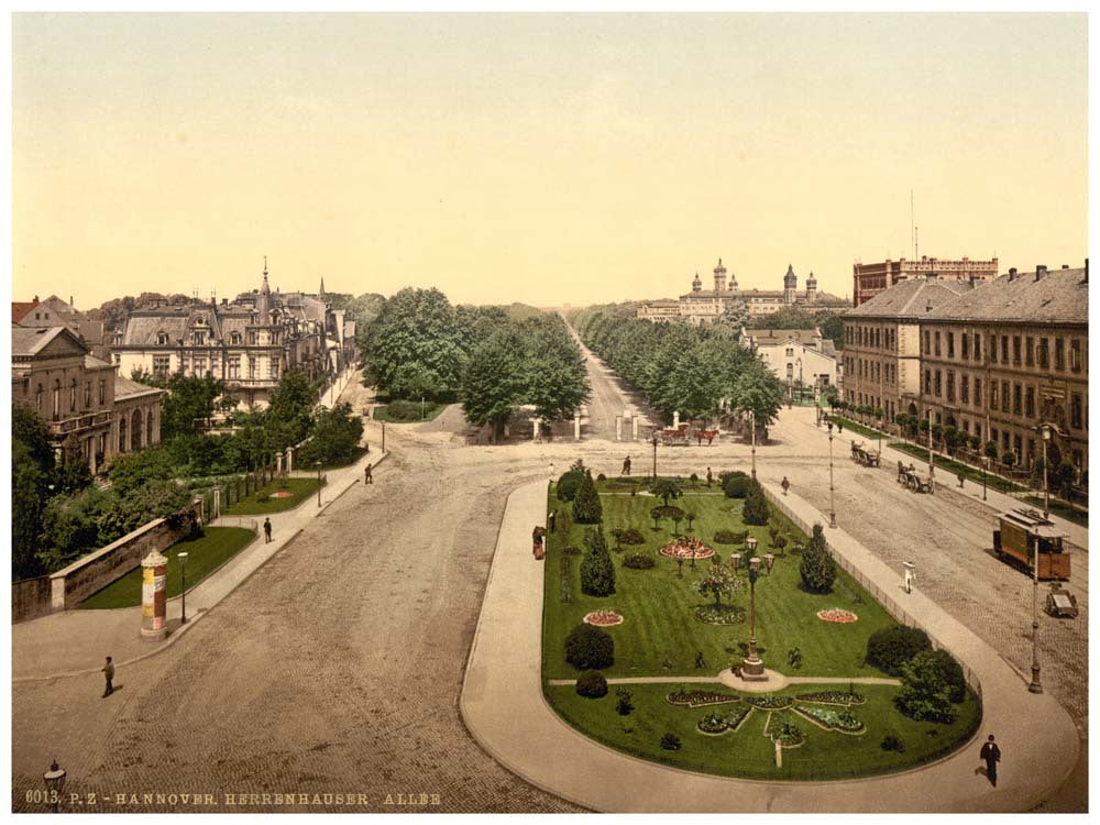 Castle and polytechnic, Hanover, Hanover, Germany 0400-4215