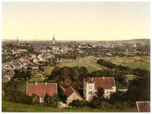 General view, Hildesheim, Hanover, Germany 0400-4226