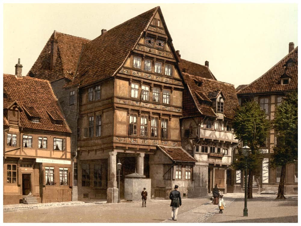 Pfleiderhaus, Hildesheim, Hanover, Germany 0400-4227