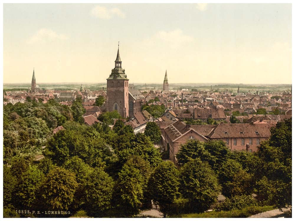 General view, Luneburg, Hanover, Germany 0400-4237