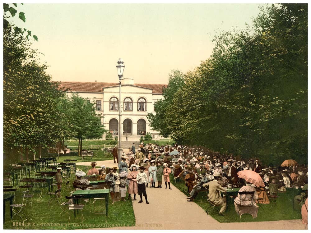 Grand Hotel and Kurgarten, Norderney, Germany 0400-4239