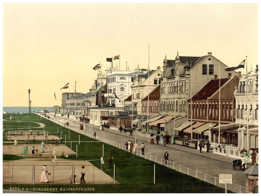 Kaiserstrasse, Norderney, Germany 0400-4240