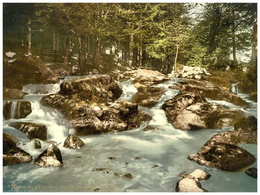 Bode Waterfall, Braunlage, Hartz, Germany 0400-4264