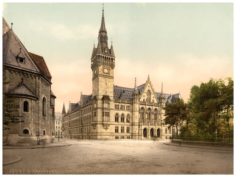 New town hall, Braunschweig, Germany 0400-4271