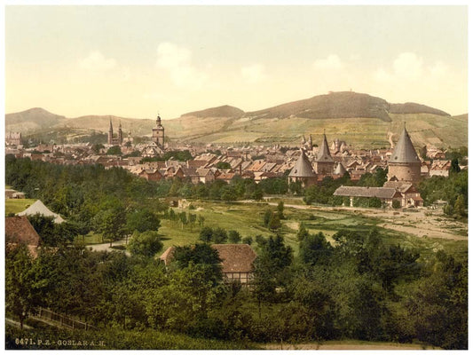 General view, Goslar, Hartz, Germany 0400-4282