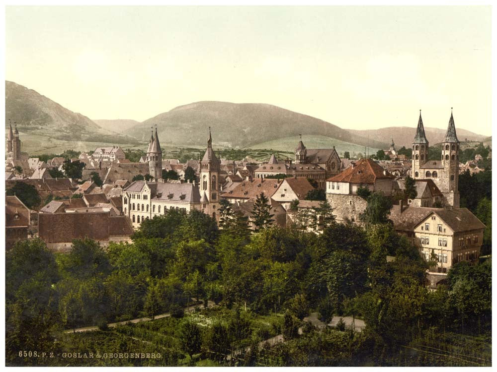 Goslar and Georgenberg, Hartz, Germany 0400-4283
