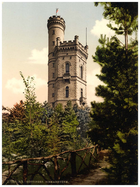 Bismark's Tower, Gottingen, Hartz, Germany 0400-4286