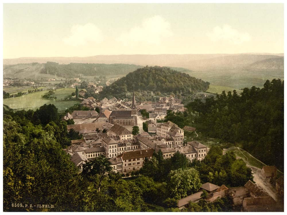 General view, Ilfeld, Hartz, Germany 0400-4297