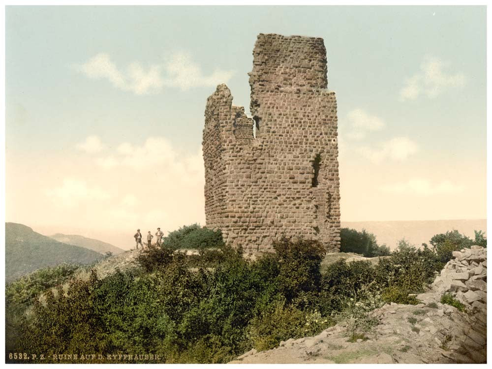 Ruins of the Kyffhausen, Hartz, Germany 0400-4303