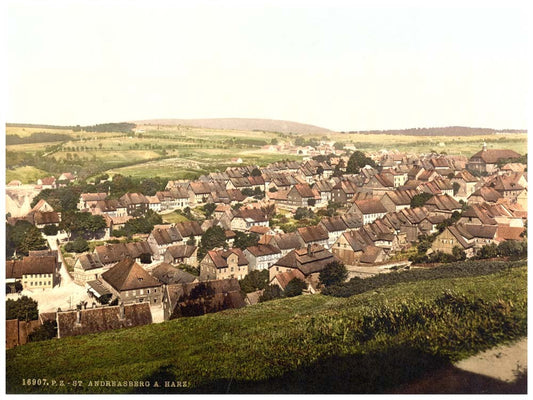 General view, St. Andreasburg, Hartz, Germany 0400-4320