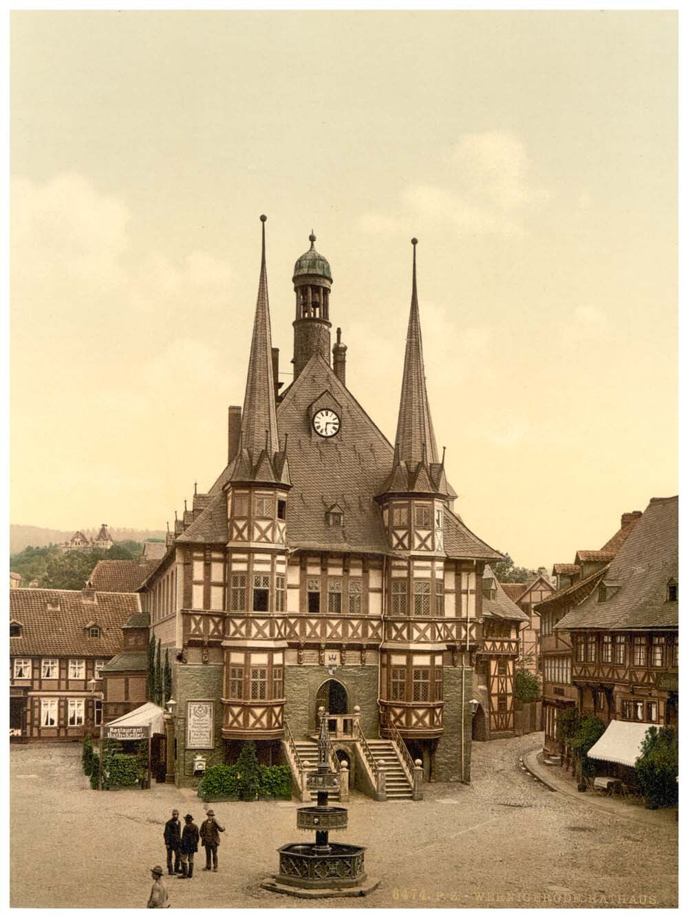 The town hall, Wernigerode, Hartz, Germany 0400-4329