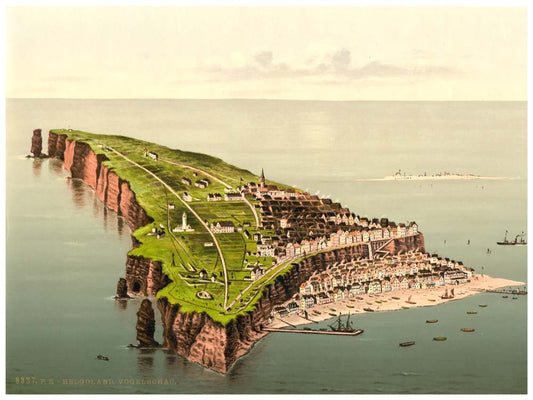 Birdseye view, Helgoland, Germany 0400-4336