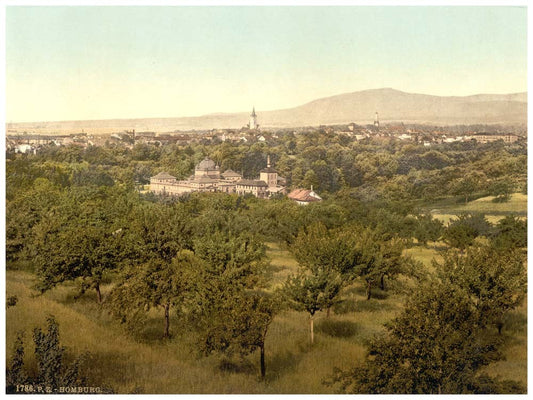 General view, Bad Homburg vor der Höhe, Hesse-Nassau, Germany 0400-4383