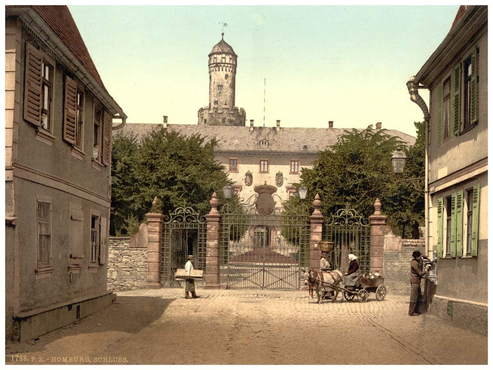 The castle, Bad Homburg vor der Höhe, Hesse-Nassau, Germany 0400-4385