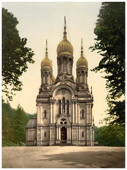 Greek Chapel, Wiesbaden, Hesse-Nassau, Germany 0400-4405