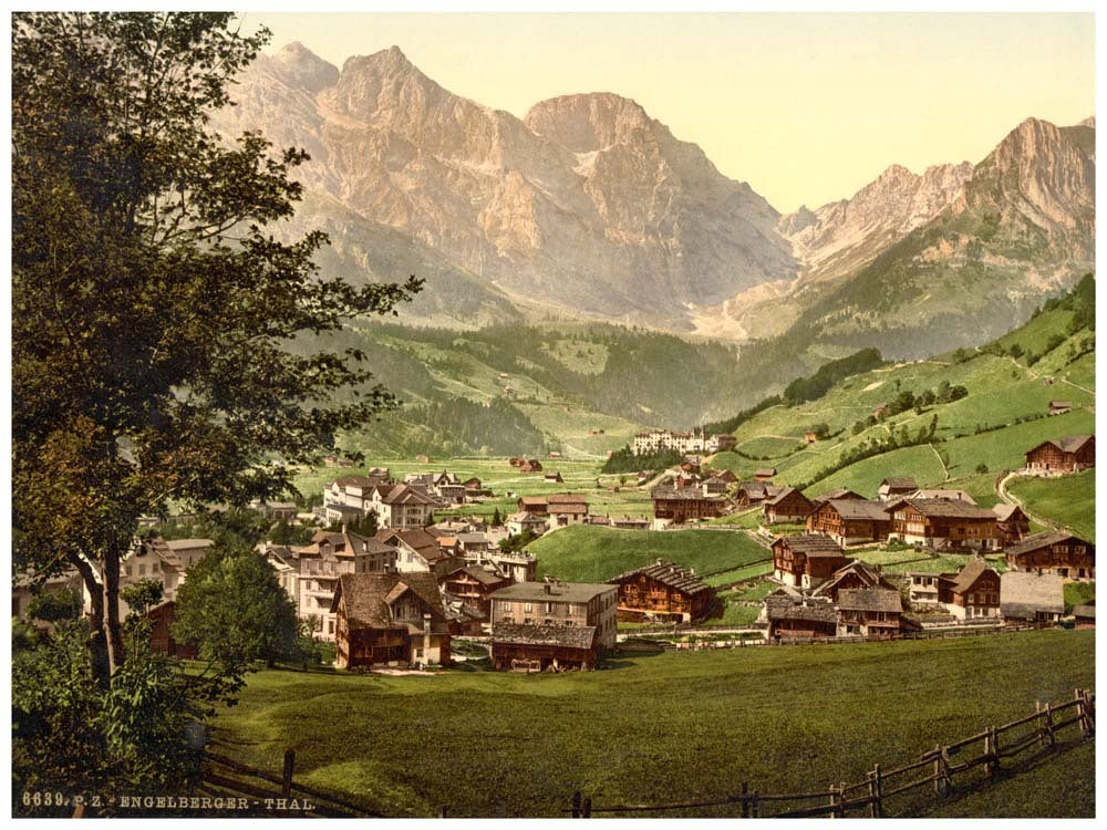 Engelberg Valley and Juchlipass, Bernese Oberland, Switzerland 0400-4651