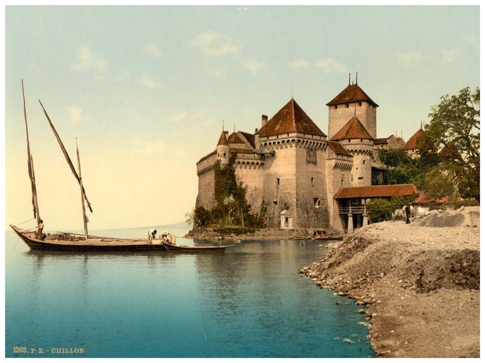 Chillon Castle, Geneva Lake, Switzerland 0400-4667