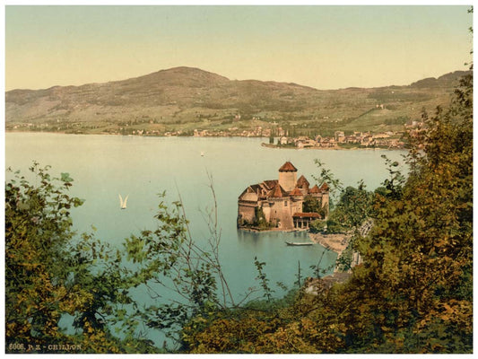 Chillon Castle, Montreux, Geneva Lake, Switzerland 0400-4670